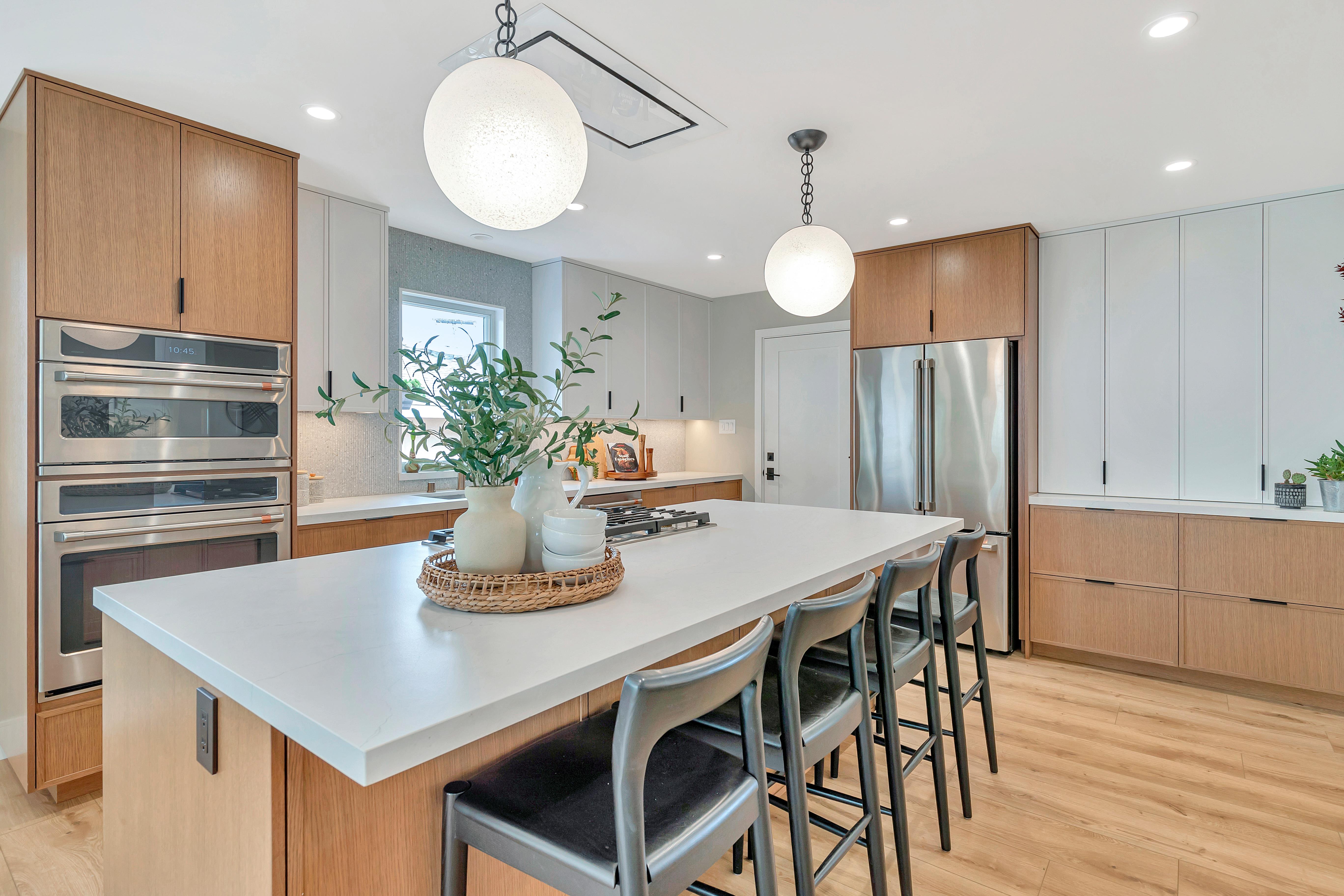 New single-family home interior in the Bay Area